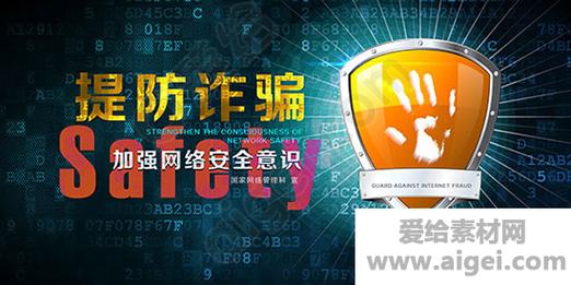 网络安全意识海报psd素材_psd